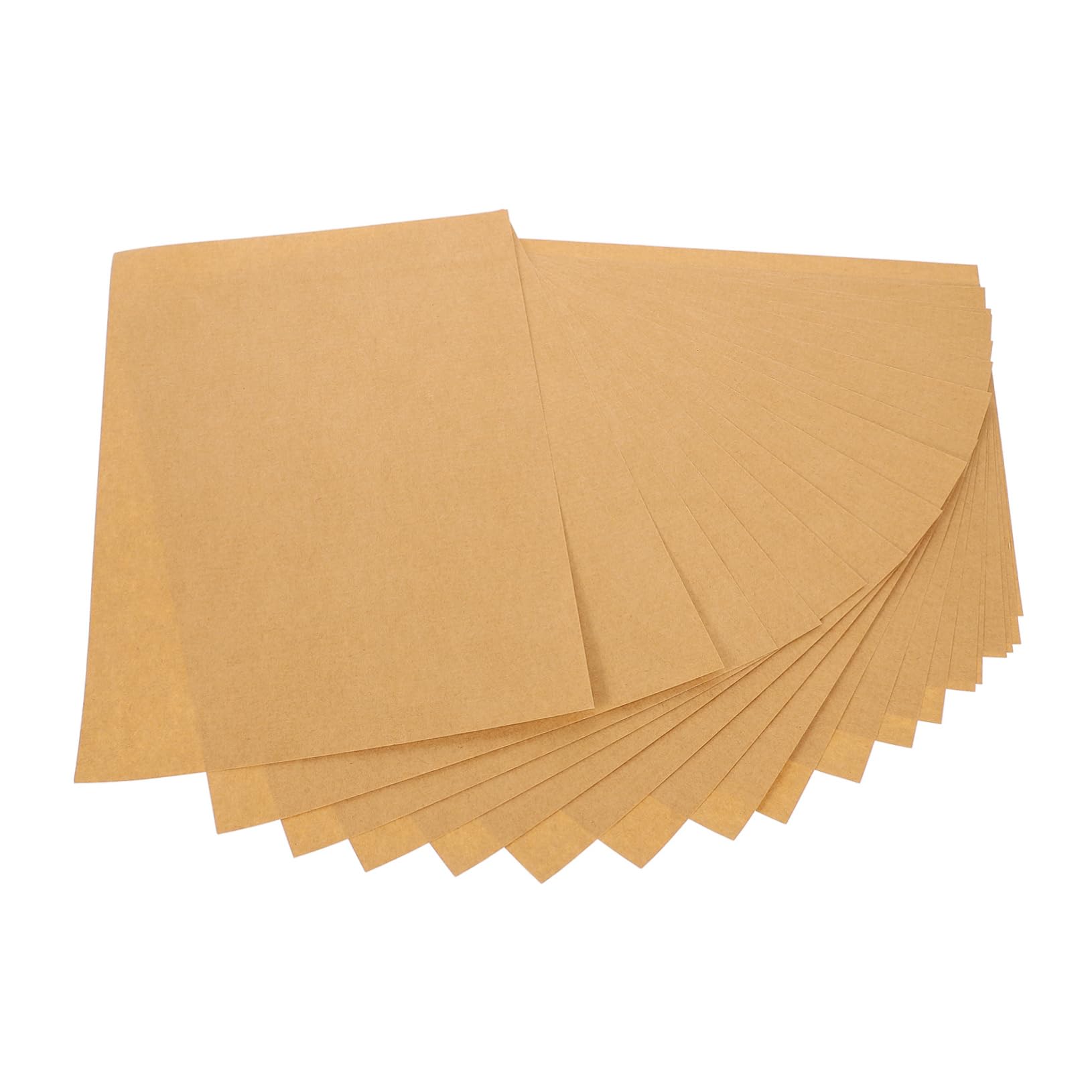 Papier Autocollant pour Étiquettes A4 100 Feuilles en Papier Kraft