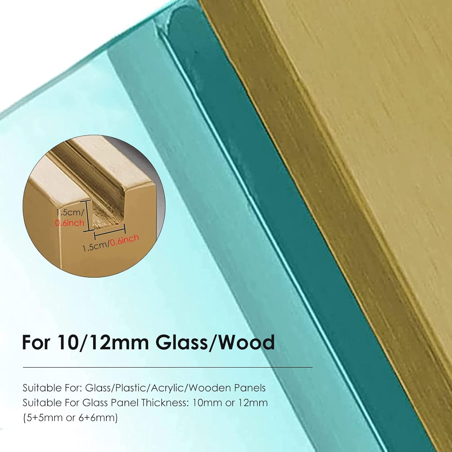 Glass Railing Post Floor Mount, Indoor Outdoor 24/40/51/55/60 Inch Tall Balustrade Panels Post Glass Clamp, for Deck Balcony Porch (Color : Shallow Grey, Size : 100cm/39