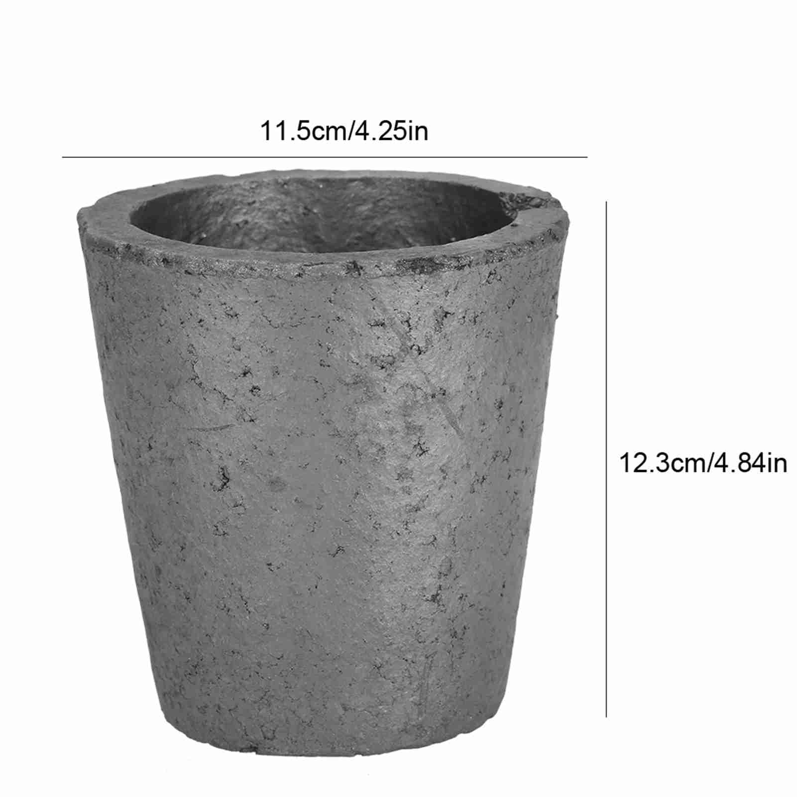 Estink Crogiolo di Fusione per Oro e Argento, 4 kg, Fornetto per Carburo di Strumenti