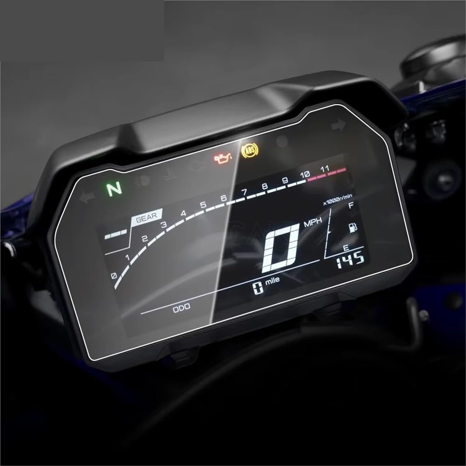スピードメーター保護フィルム YZF用 R7用 2021 2022 2023用 オートバイ計器ダッシュボードクラスター傷防止フィルム