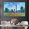 Paint by Numbers Kits for Adults and Kids Poppy Field in Giverny Painting by Claude Monet Arts Craft for Home Wall Decor #1