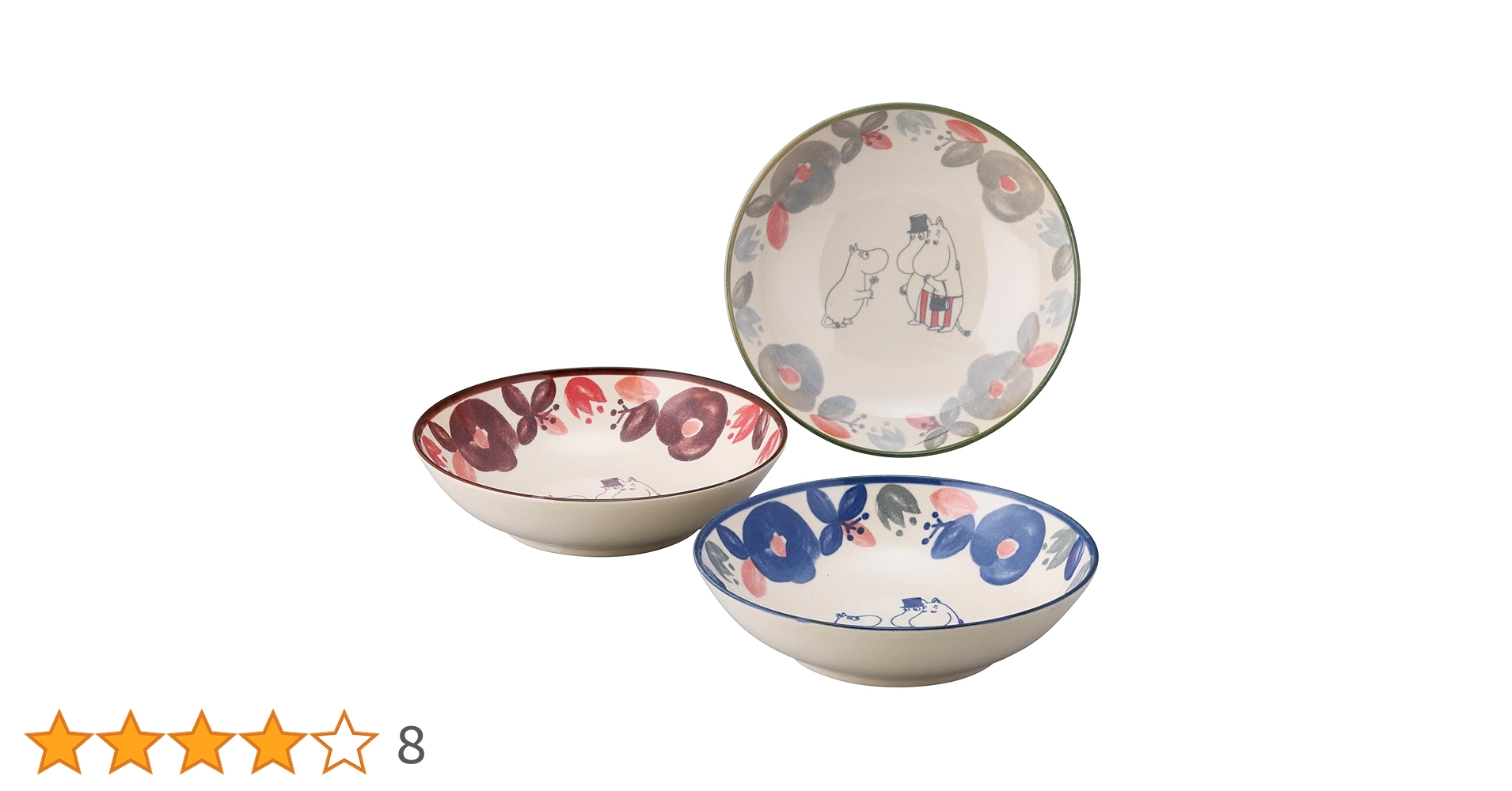 Amazon.co.jp: MOOMIN (ムーミン) サラダボウル シリアル ボウル