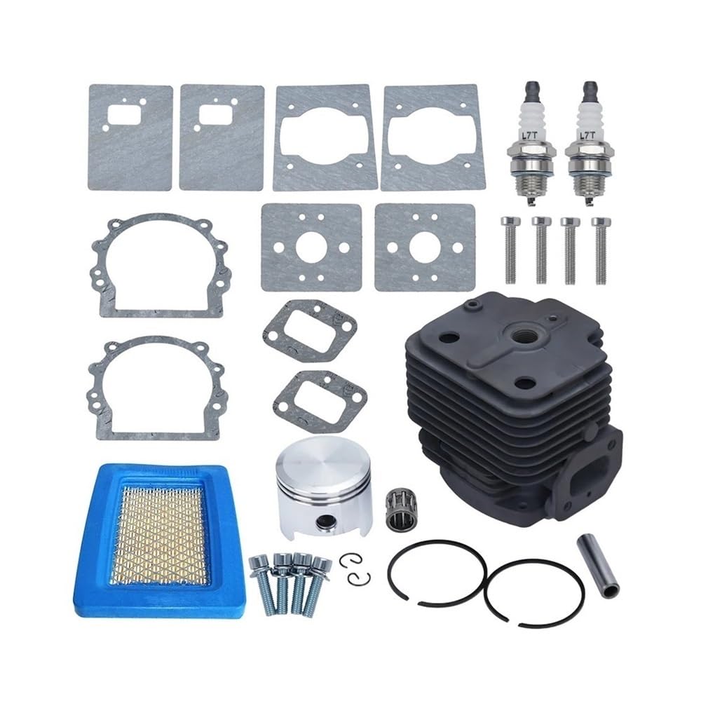 Kit de pistón de Cilindro PB-770 Compatible con sopladores de Mochila Cho PB-770, PB-770H, PB-770T, PB-650, PB-651, PB-750, PB-751 y PB-755. A130002130.