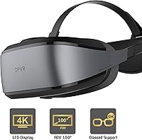 Vista 2 de DPVR E3 4K Virtual Reality Headset VR Set for Business of Egg Seats Headset VR Simulator Riders VR Moto and VR Flying VR Headsets Not for Personal