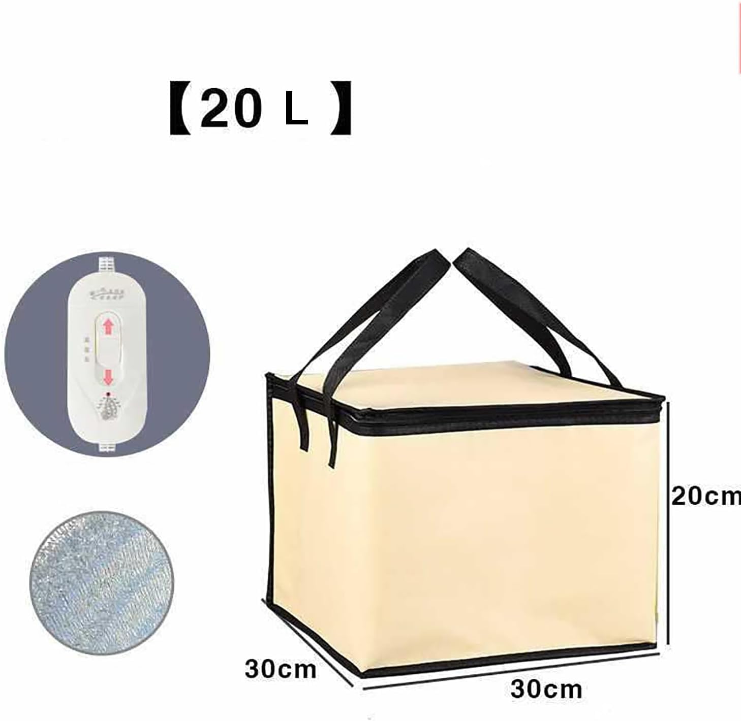 Scatola di lievitazione con riscaldatore per lievitazione naturale, riscaldamento a bassa temperatura con tre regolazioni di marcia, ideale per la preparazione del pane
