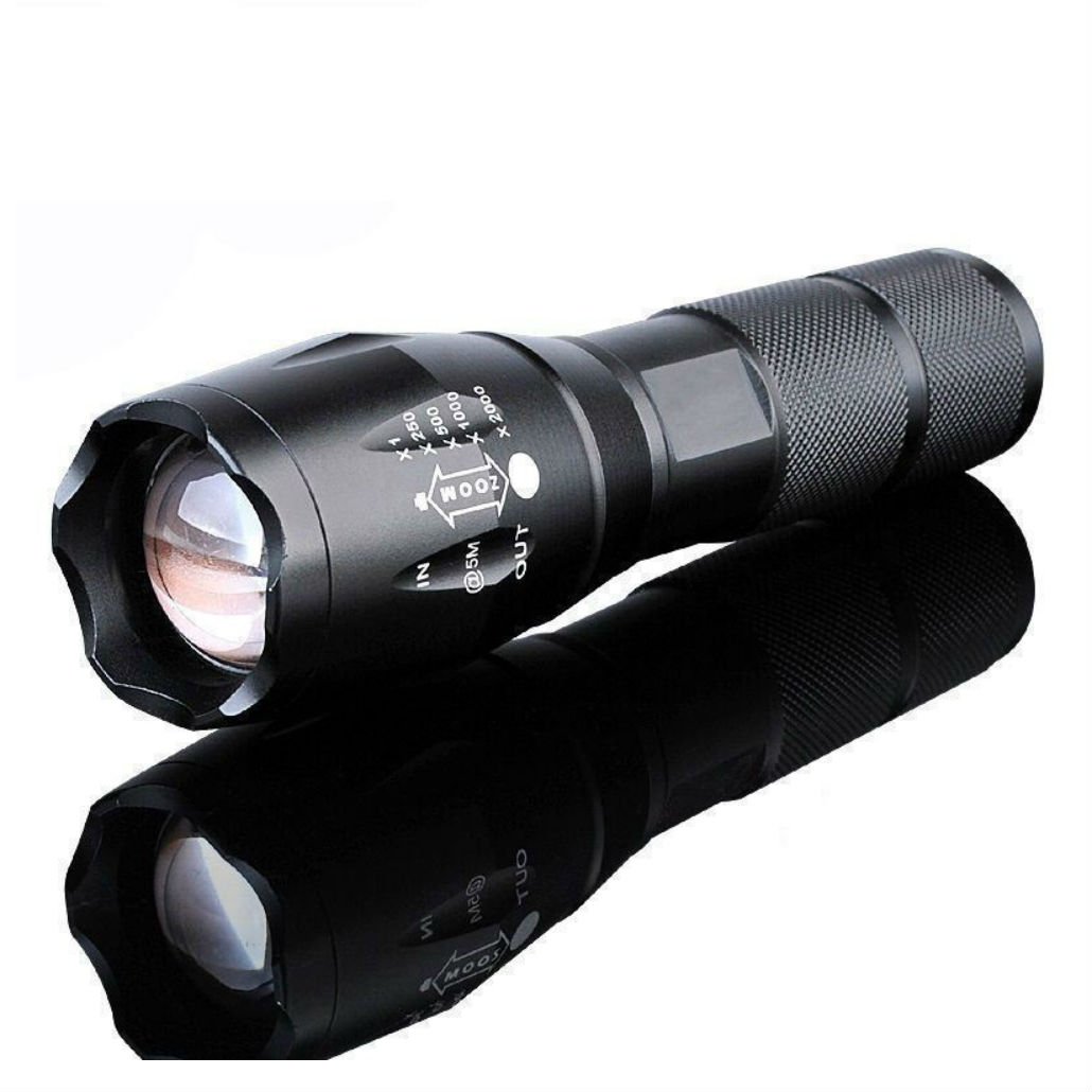 10000 Lumens XM-L T6 Zoomable Tactical Military LED 18650 Flashlight Torch Lamp - Amazon.com 10000 Lumens XM-L T6 Zoomable Tactical Military LED 18650 Flashlight Torch Lamp - Amazon.com