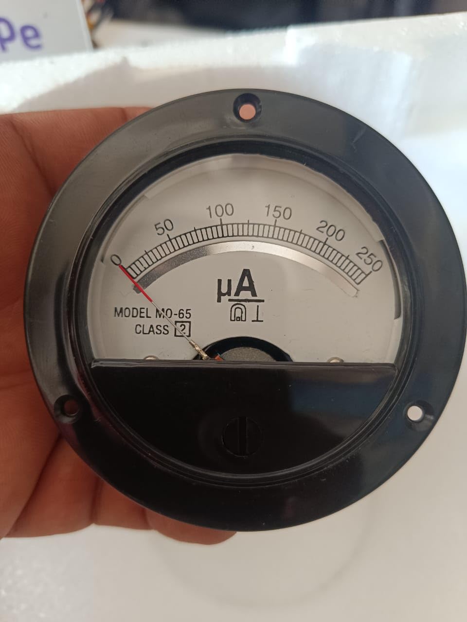 NAUDH Round shape Dial Panel Analog Milli Ampere Meter Scientific Ammeter 0-250 (Micro Amp) (B09GVTSMG1) Amazon Price History, Amazon Price Tracker