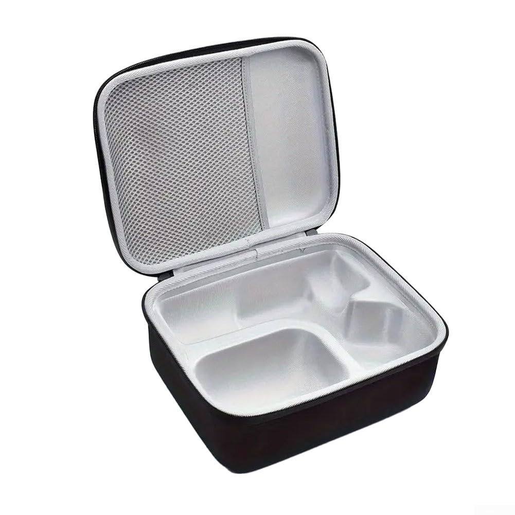 Étui de transport rigide pour microphones Shure SM7B MV7 MV7X, coque robuste en EVA absorbant les chocs avec intérieur en mousse personnalisé, sac de rangement de voyage compact et léger
