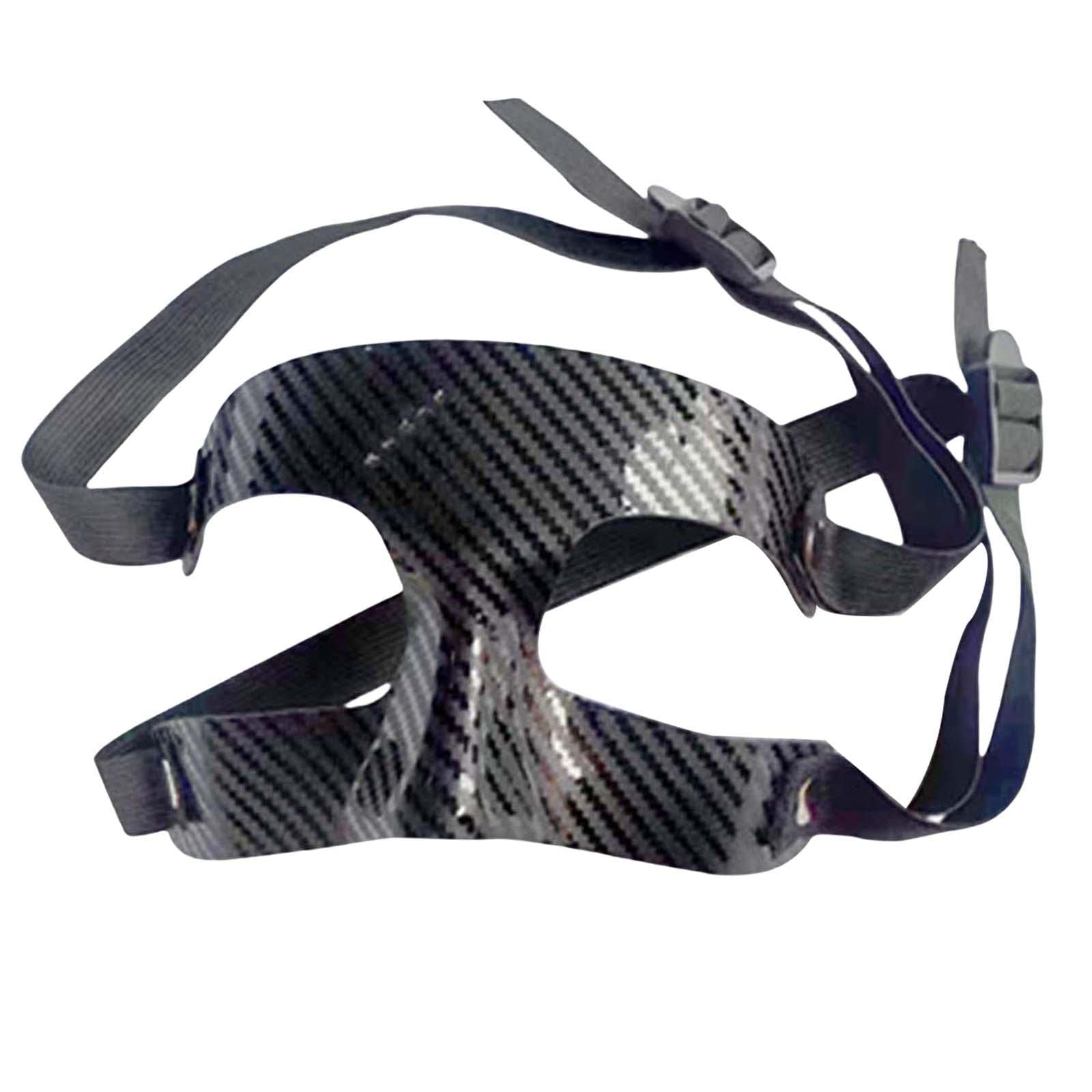 STYLEHEAVEN Basketball Mask Adult Men Women Nose Protector Football Mask Face Nose Guard Half Face 2 Buckles-picture-38