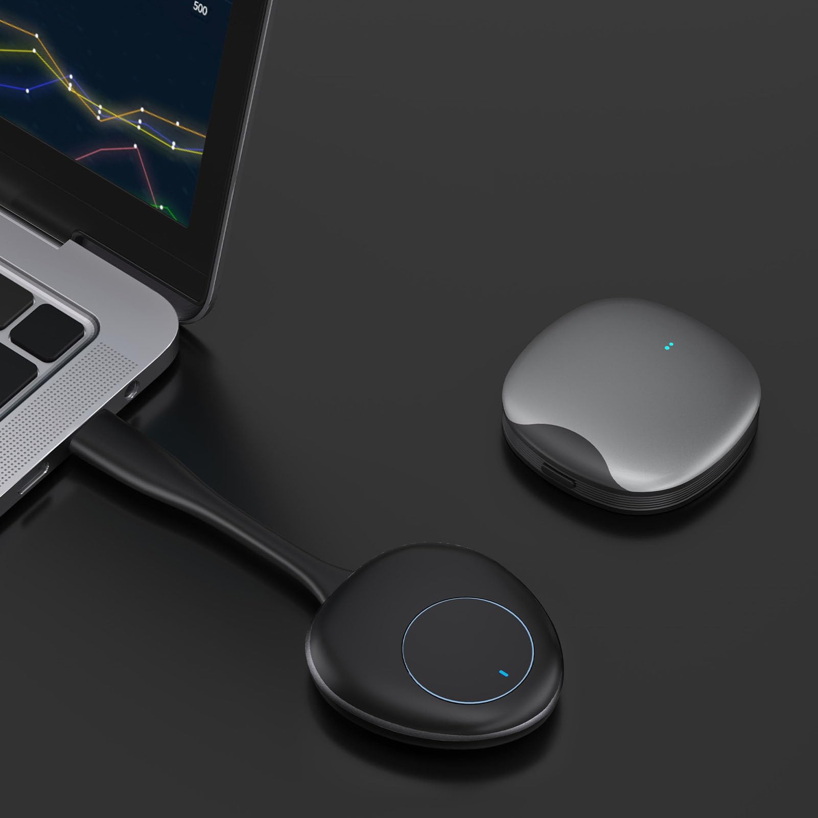 Kit d'interface Multimédia 4K HD Adaptateur 5 GHz Libérez Votre Streaming Vidéo avec 30 Hz et 2.4 5G pour des Lecteurs Multimédias Haut de Gamme Relayés par des émetteurs et des