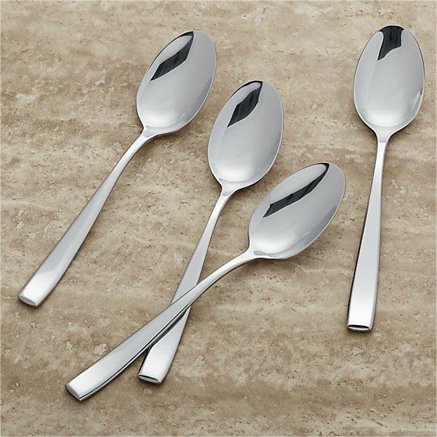 Image of Kanshita's Rasoiware Stainless Steel Table Spoon Set | Pack of 6 | Durable & Elegant Cutlery