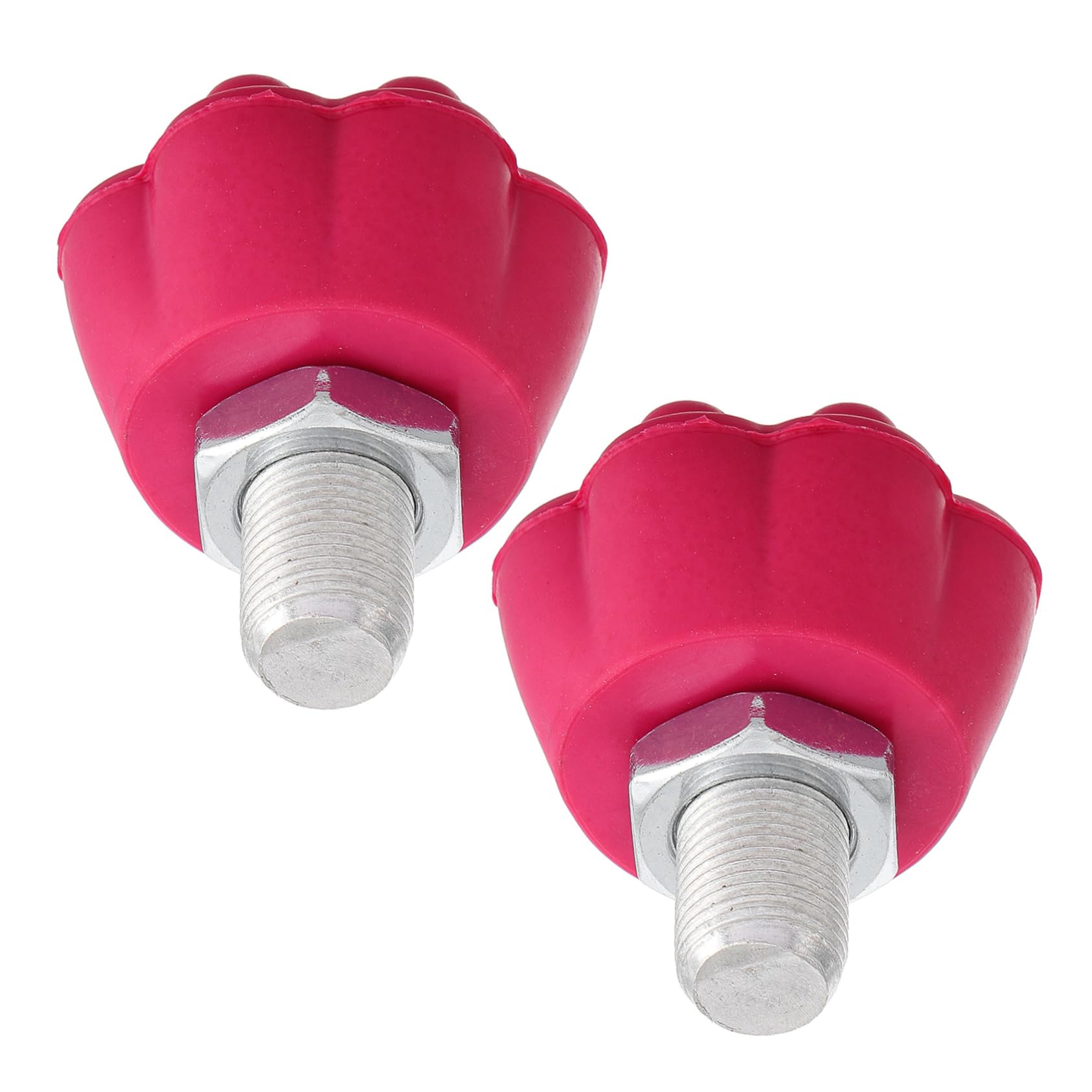 ifundom 2pcs Ice Skating Brake Roller Skates Supply Replacement Skates Brakes Skate Toe Stopper Quad Skate Brake Roller Skate Toe Stops Roller Skate Toe Plugs Brake Toe Stopper Steel Rosy