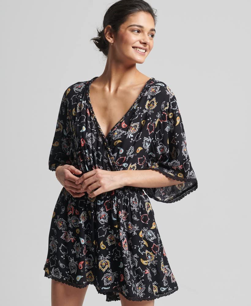 Superdry Vintage Beach Playsuit Robe décontractée Femme