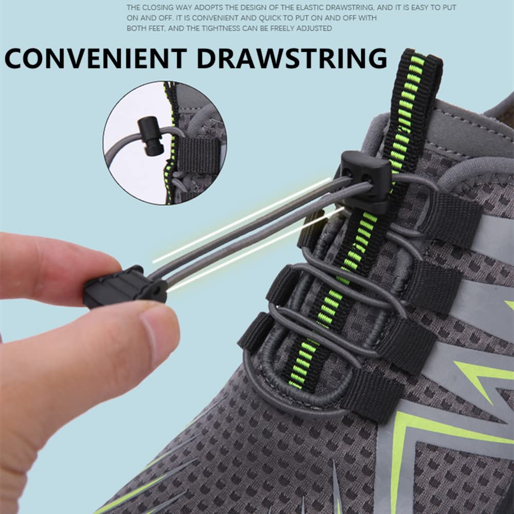 Morbuy Zapatos de Agua para Mujer Hombre, Ligeros Secado Rápido Deportes Acuáticos Calzado de Natación Antideslizante Buceo Snorkel Zapatillas 35-46 para Yoga Surf Piscina Playa…