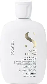 Alfaparf Milano Semi Di Lino Diamond Shampoo - Mais brilho e maciez - Sem sulfato – Para todos os tipos de cabelos - Seguro em cabelos coloridos - Sem parabenos e parafina - Qualidade profissional de salão 250ml