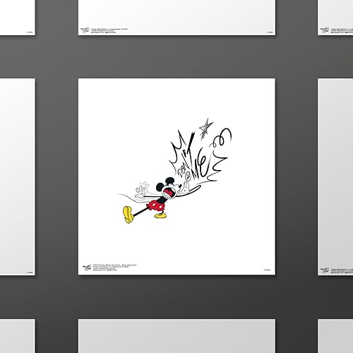 Miniatura 2 de Trends International Gallery Pops Disney Mickey and Friends - Póster de pared de Mickey Mouse Don't Wall, 12.00 x 12.00 pulgadas, versión sin marco