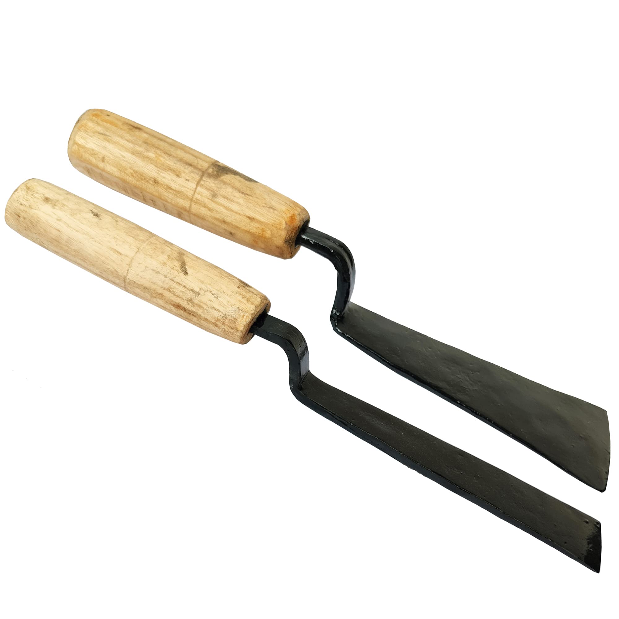 CRM TRADERS Handmade Desi Khurpi or Khurpa for Gardening Plants - Wooden Finish Handle - 1.5 inch Width and 10 inch Long (Pack of - 2) (B0BRKX5W5W) Amazon Price History, Amazon Price Tracker