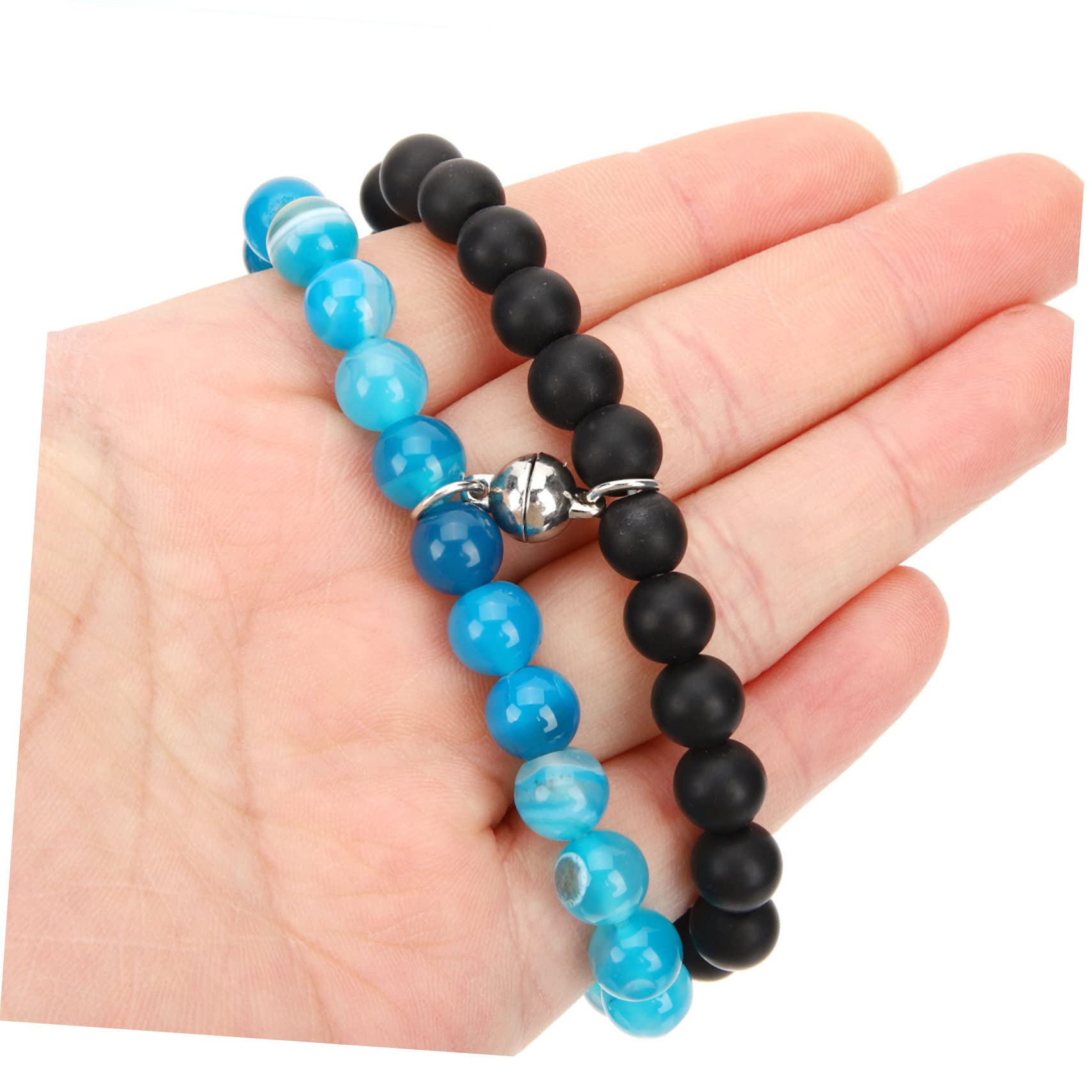 SHERCHPRY 5 Pares De Pulseras De Pareja Para Él Y Pulsera De Novio Y Novia s De Relación De Muñeca De Pareja Joyerías Para as De Cuentas Hombre