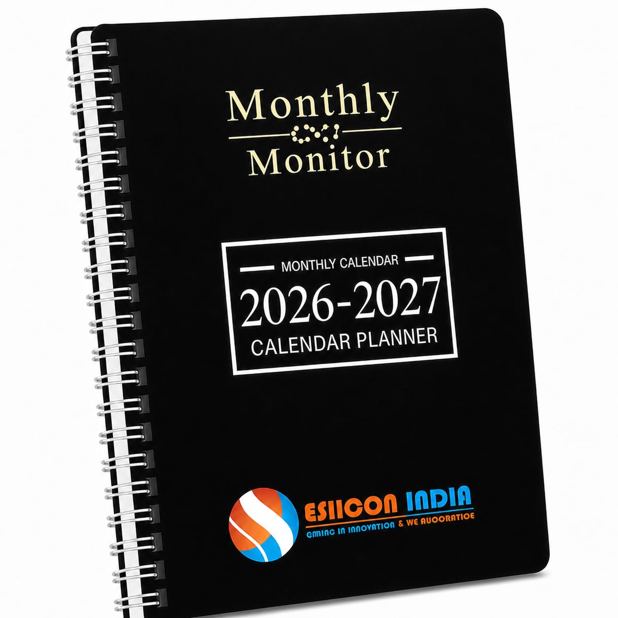 Eshcon [2026-2027] Monthly Spiral Planner Monitor Habit Traker & Organiser LARGE SIZE (15 Months Planner) Style May Slightly Vary-image-37