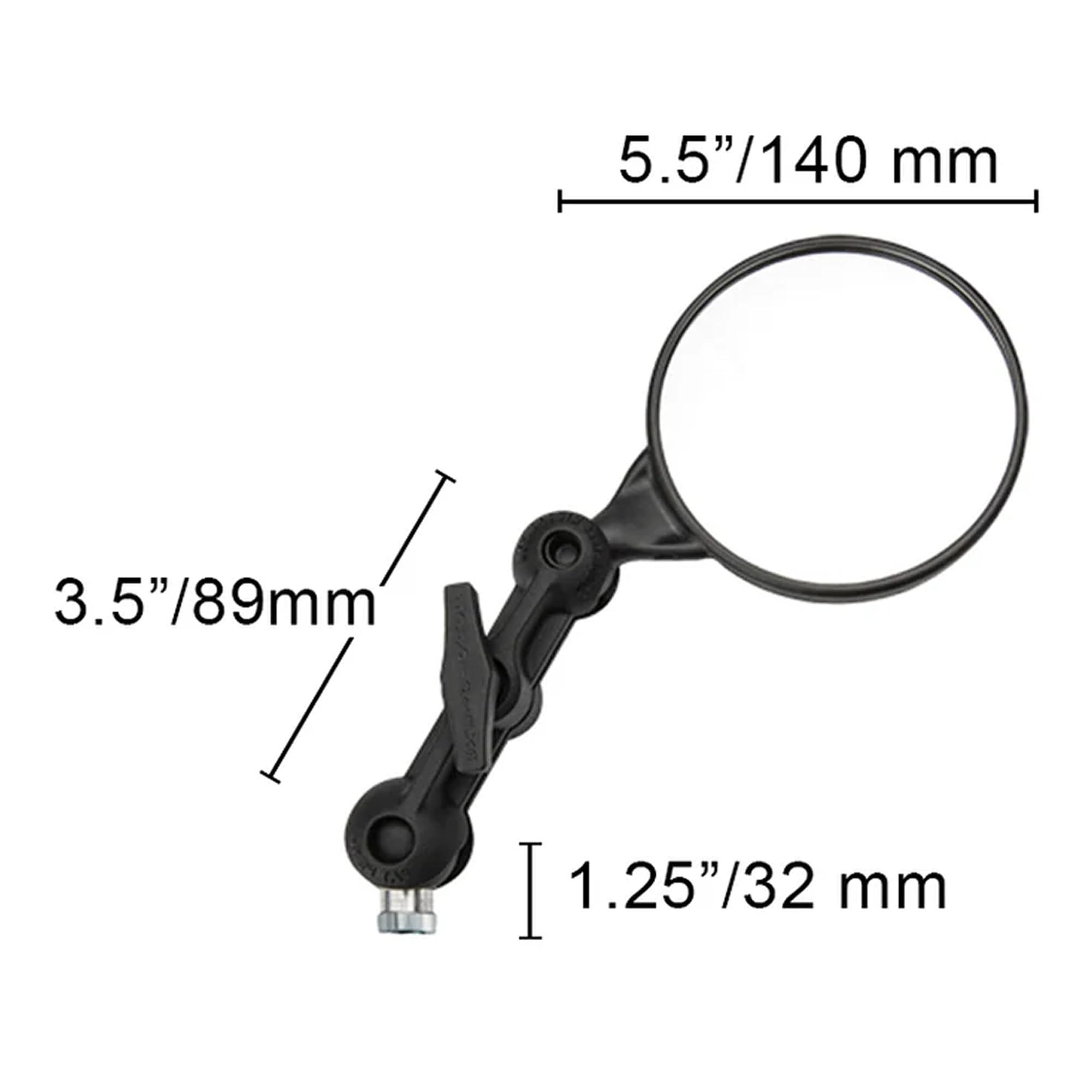 Amazon.com: Doubletake Dualsport Mirror Kit 2.0, Universal Fit