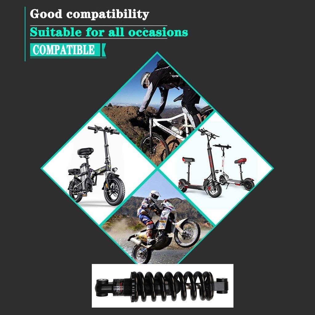 MTB tylny amortyzator rowerowy 150 mm/ 165 mm GS-121A regulowana sprężyna do rowerów elektrycznych MTB XC Soft Tail