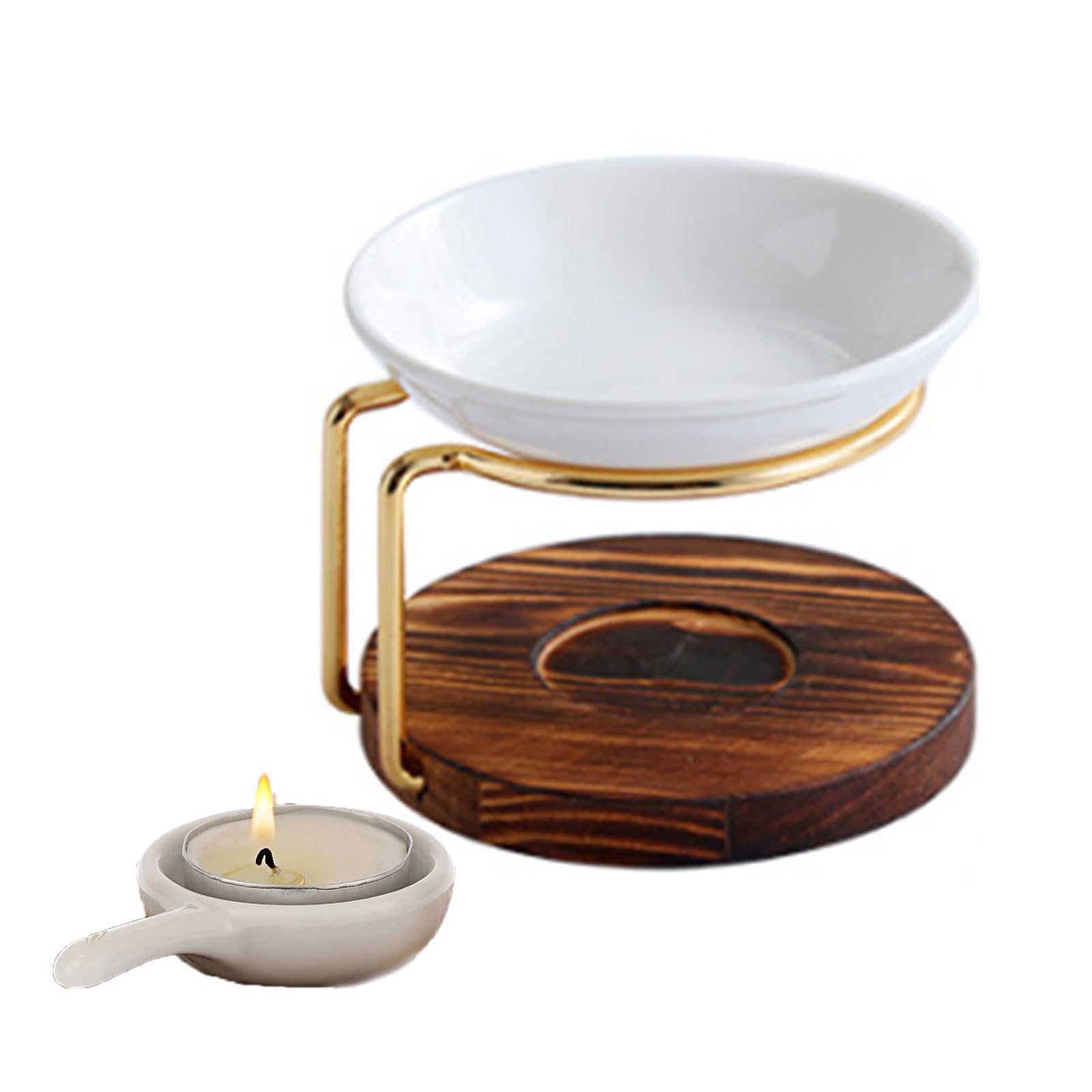 Kalttoy Aromatherapies Lamp Stove Ceramics Incenses Melt Burners with Tealight Holder Essential Oil Burners Diffuser Essential Oil Diffuser