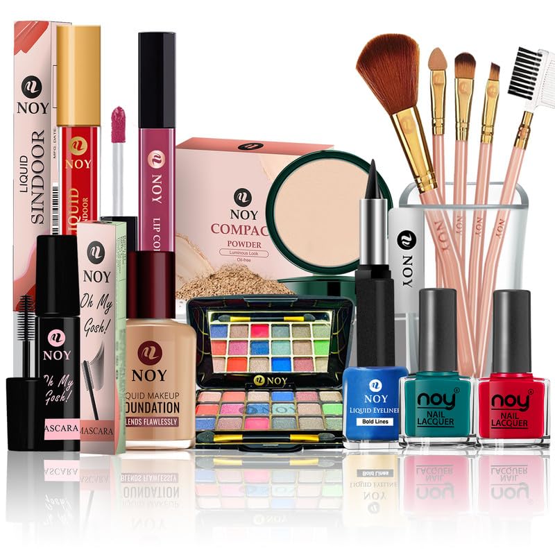Image of NOY Makeup Set For Girls Magical Transformations 100% Non Sticky & Waterproof NO#735 (All In One Makeup Kit 15 Pcs)