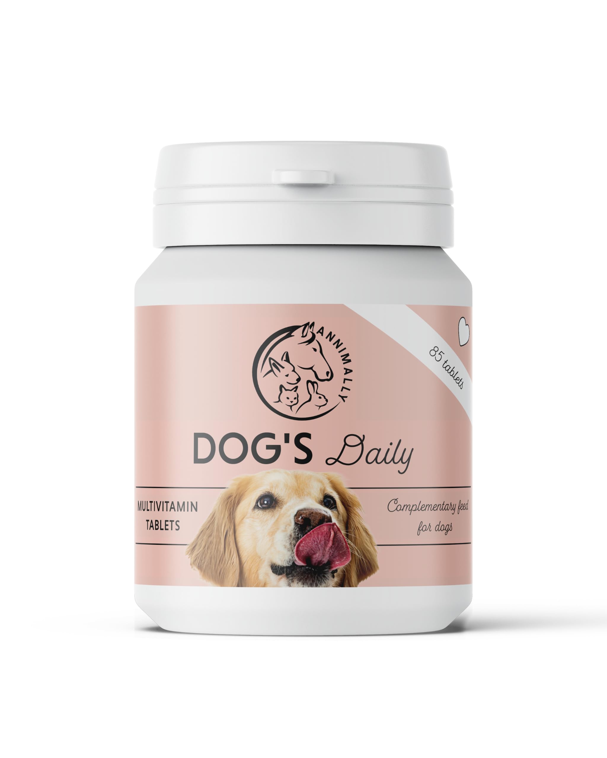 Annimally Dog’s Daily Multivitamin Tablets for Dogs 85 pcs.