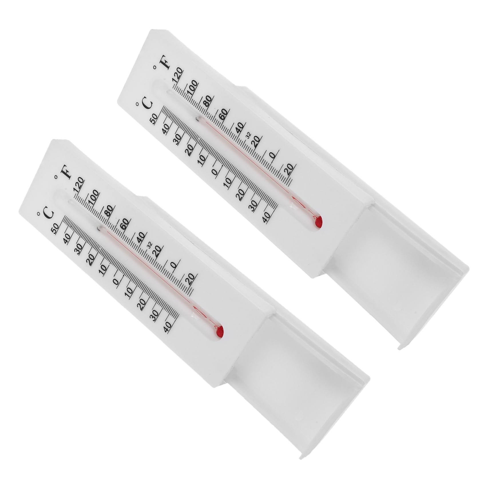 PRETYZOOM 2Pcs Outdoor Key Hider Thermometer Storage Box Wall Mounted Decorative Key Holder with Indoor Outdoor Thermometer for Home Office Use Functional Stylish Key Storage