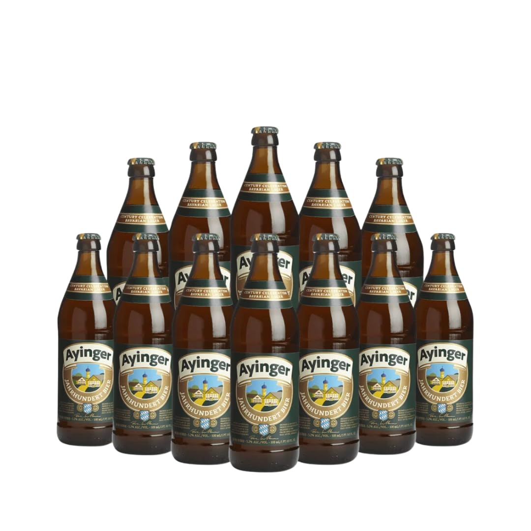 Ayinger Jahrhundert German Bier 500ml Bottles 5.5% ABV (12 Pack)