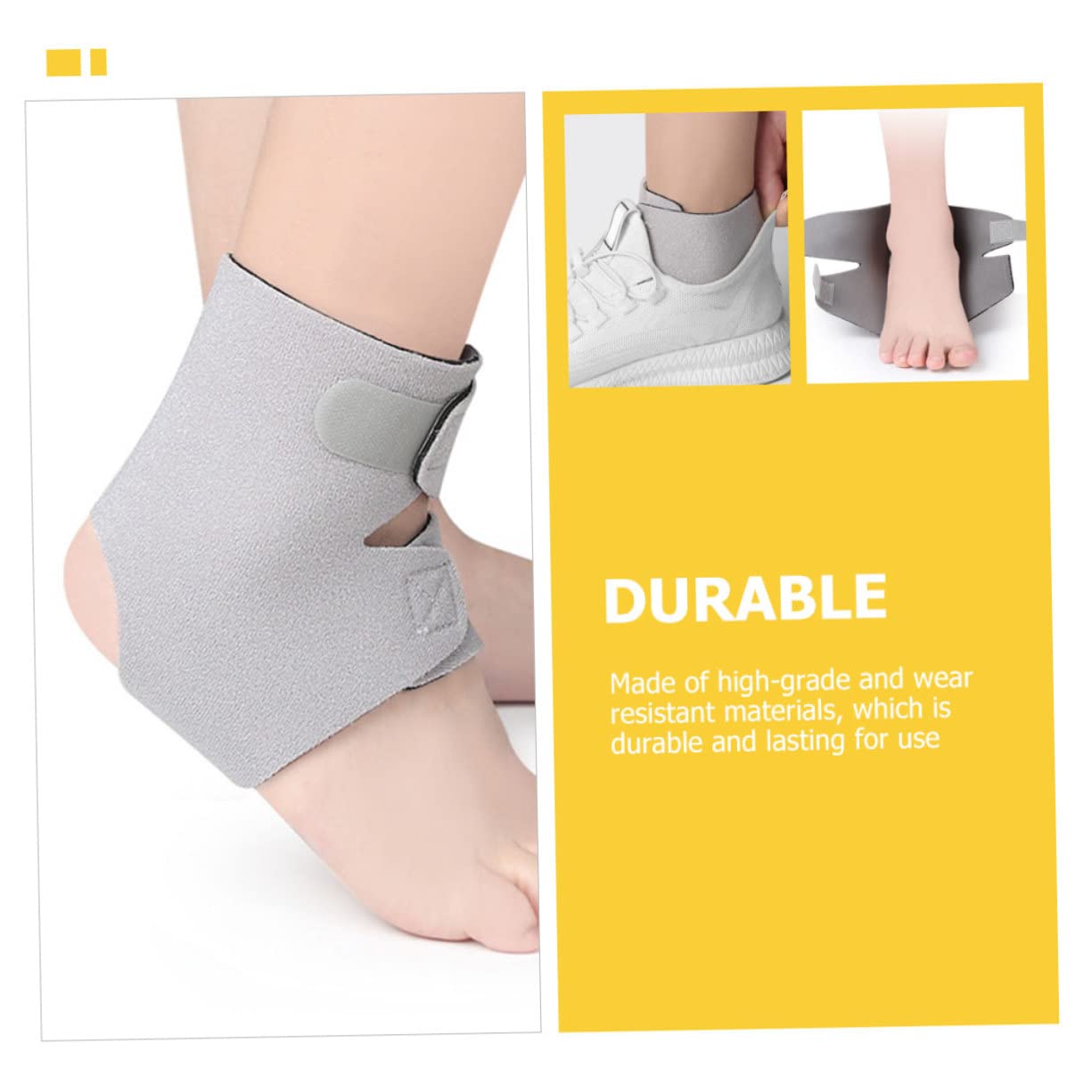 HAPINARY Ankle Protection Covers Ankle Sleeve Compression Sturdy Nylon for Sports Hiking Running