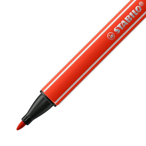 Image of STABILO Fineliner pointMax - Pack of 4 - Black, Ultramarine, Carmine, Green