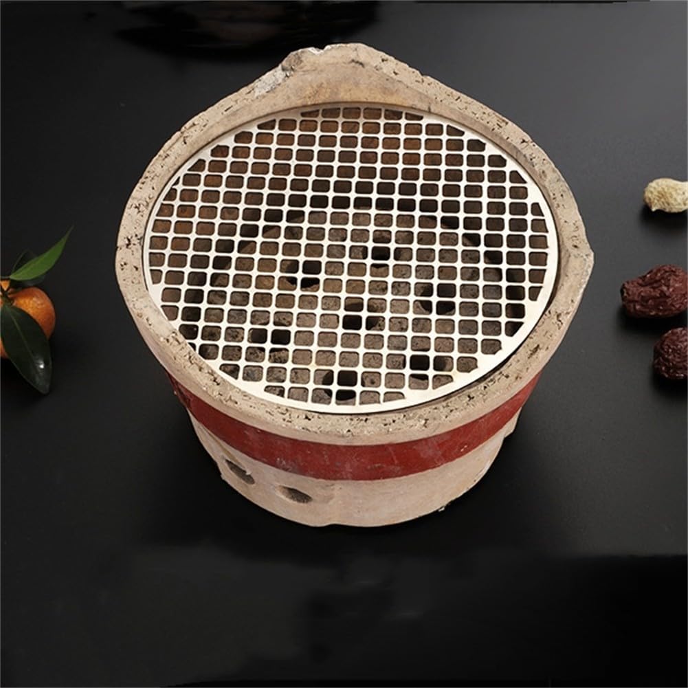 ruszt do grillowania, Ruszt do pieczenia ze stali nierdzewnej siatki na grilla BBQ zapewniający niezawodną powierzchnię gotowania w palenisku(18cm)