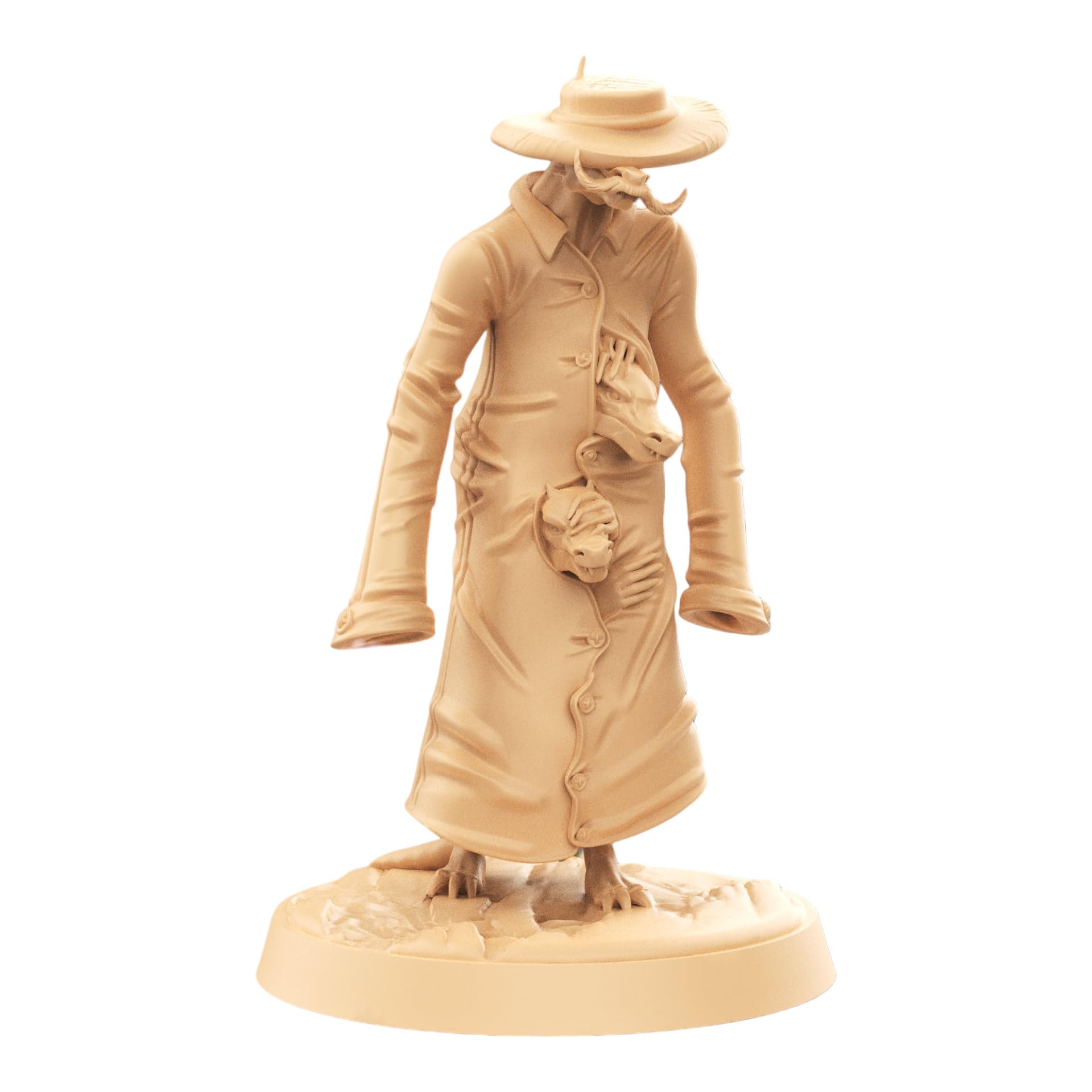 Amazon.com: Unpainted DND 3 Kobolds in a Trenchcoat Miniature