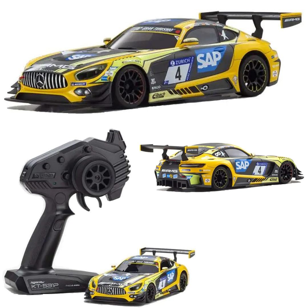 Helidirect Kyosho Mini-Z RWD readyset Mercedes-AMG GT3 No.4 24H