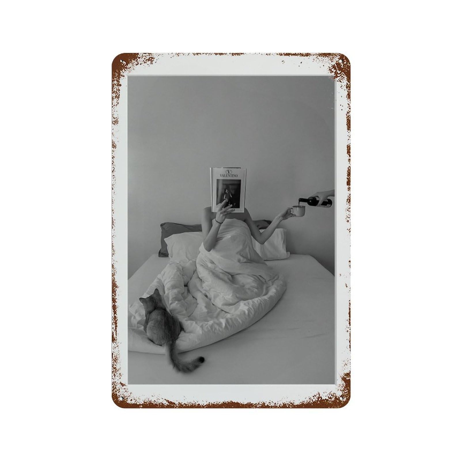 xiaoxiaoshen Wine Photography S Wall Decor Art Metal Tin Poster Modern Home Decor Art Home Bar Shop Decorations Vintage Sign 30x20cm