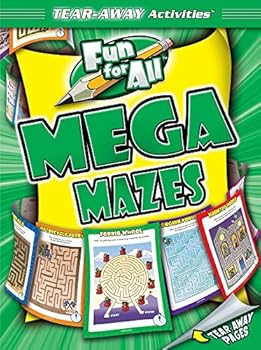 Paperback Fun for All Mega Mazes Book