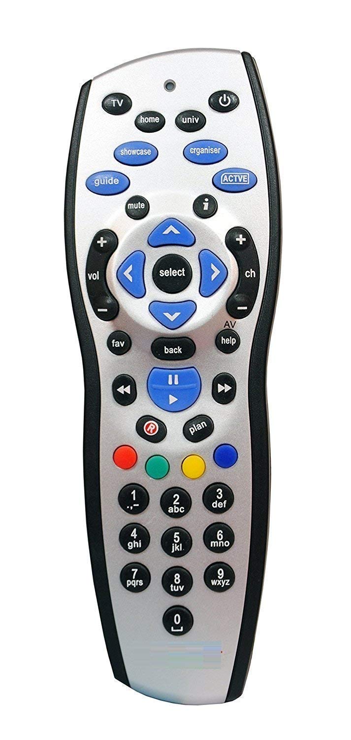 MitiFy Universal Remote Compatible with Tata Sky Tata Play HD+ Plus Set Top Box Remote with Recording Feature
