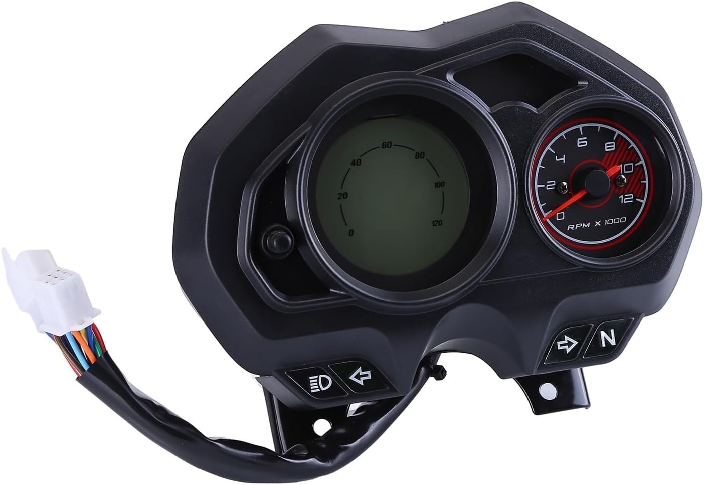 Tachometer Odometer Motorcycle Dashboard for Cyclone 200 Motorcycle Tachometer Odometer Instrument Speedometer Gauge Motorcycle Speedometer