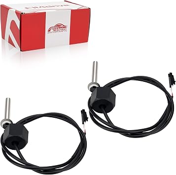2 Pack Hot Tub Sensor Compatible with Balboa Spa Heater M7 System 30344 30042 30382, 24" Temp/Hi-Limit, 1/4" Dia Dual Purpose Sensor Hot Tub Heater OE# 53605, 32016, 9711-101 etc