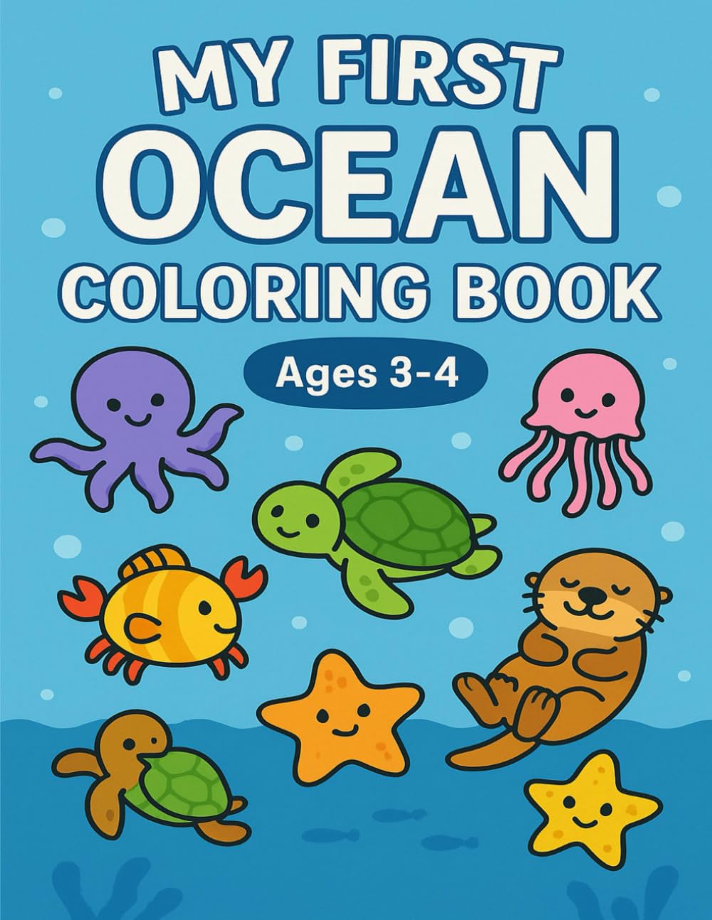 My First Ocean Coloring Book