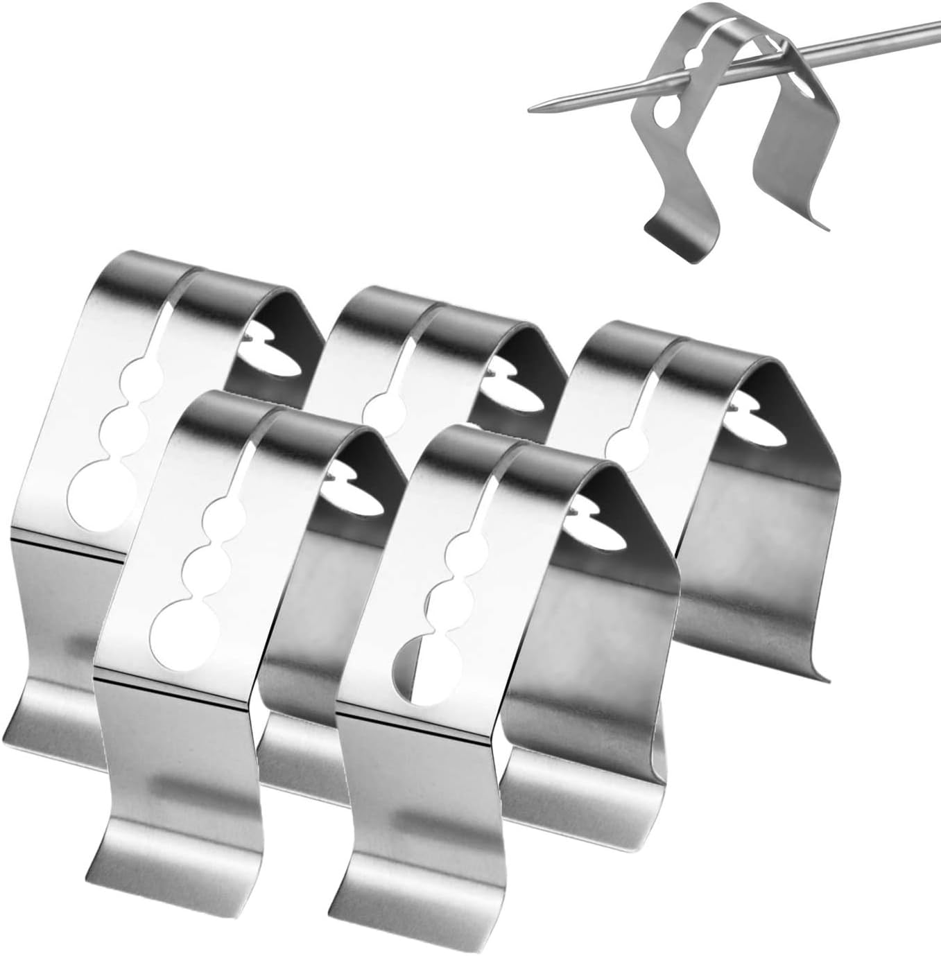 Calculs Meat Thermometer Probe Clips Temp Probe Holder For