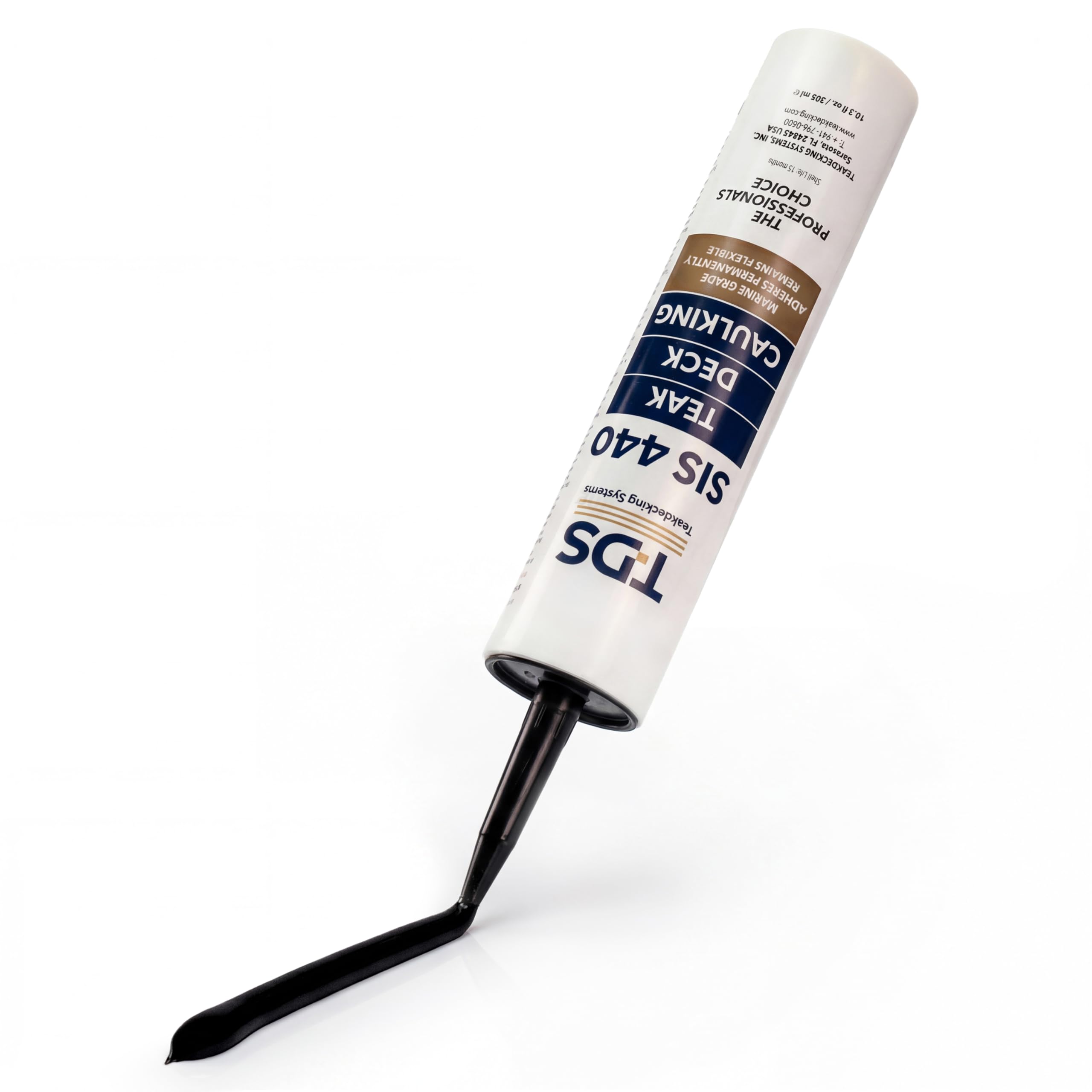 Teakdecking Systems 10oz Marine Caulk Cartridge - Premium Quality