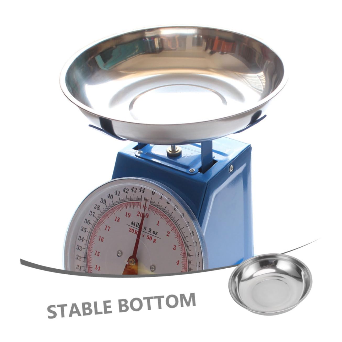 OSALADI Scale Accessories Stainless Steel Weighing Tray Suitable for Jewelry Stores Cake Shops