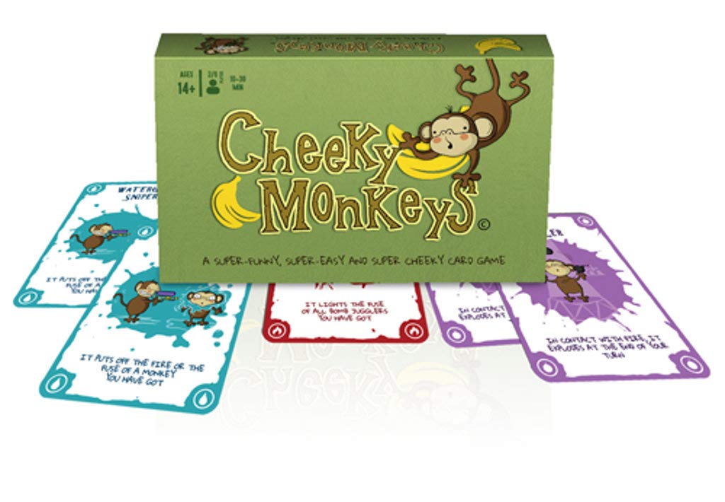 CHEEKY MONKEYS Gioco Da Tavolo Italiano, 2-6 Giocatori, 7+ Anni, Durata 20 Minuti, Divertimento Con Scimmiette Dispettose - 2