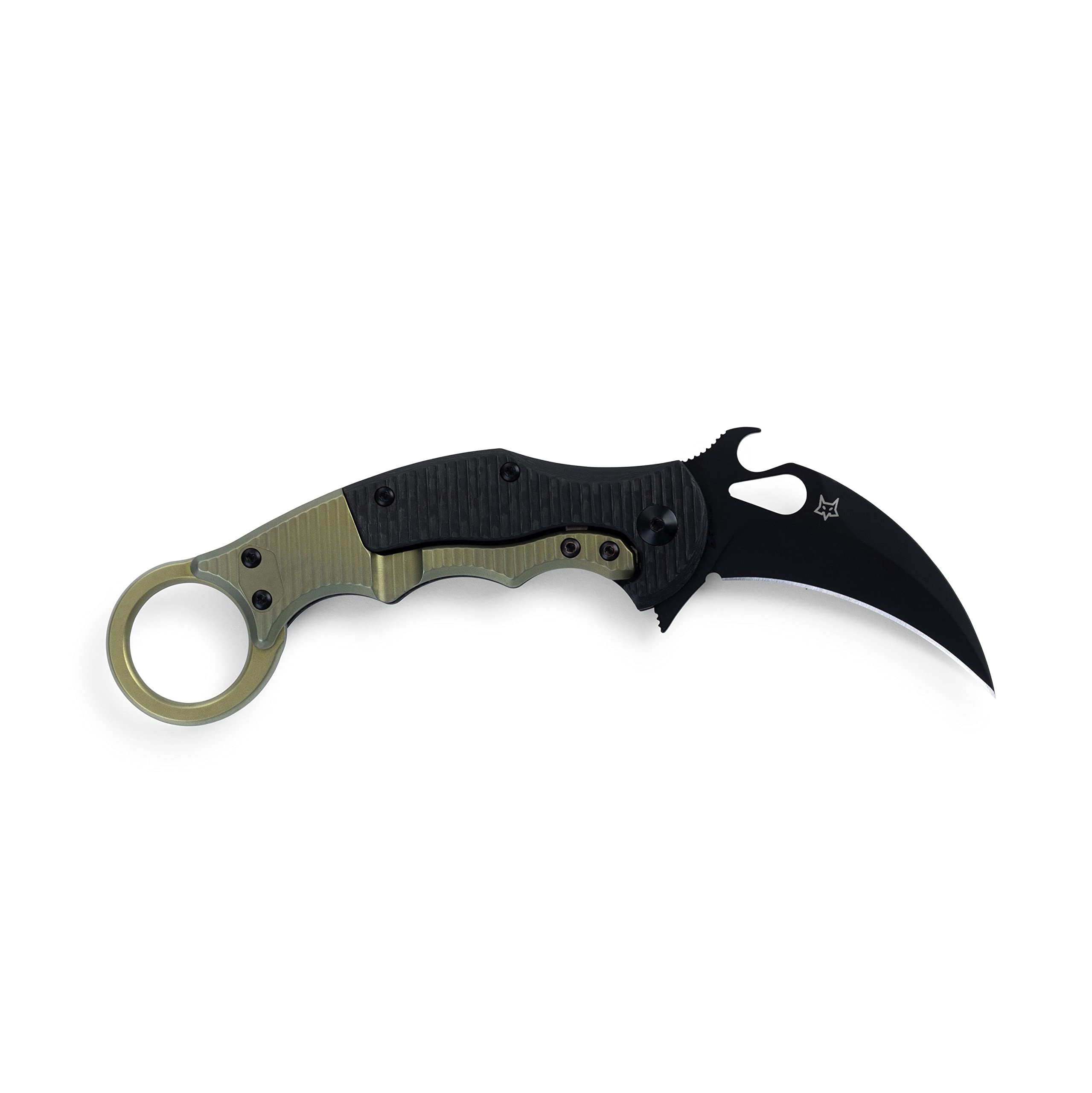 Brighten Ed Folding Karambit BB-599TICP Carbon Fiber and Titanium Knife