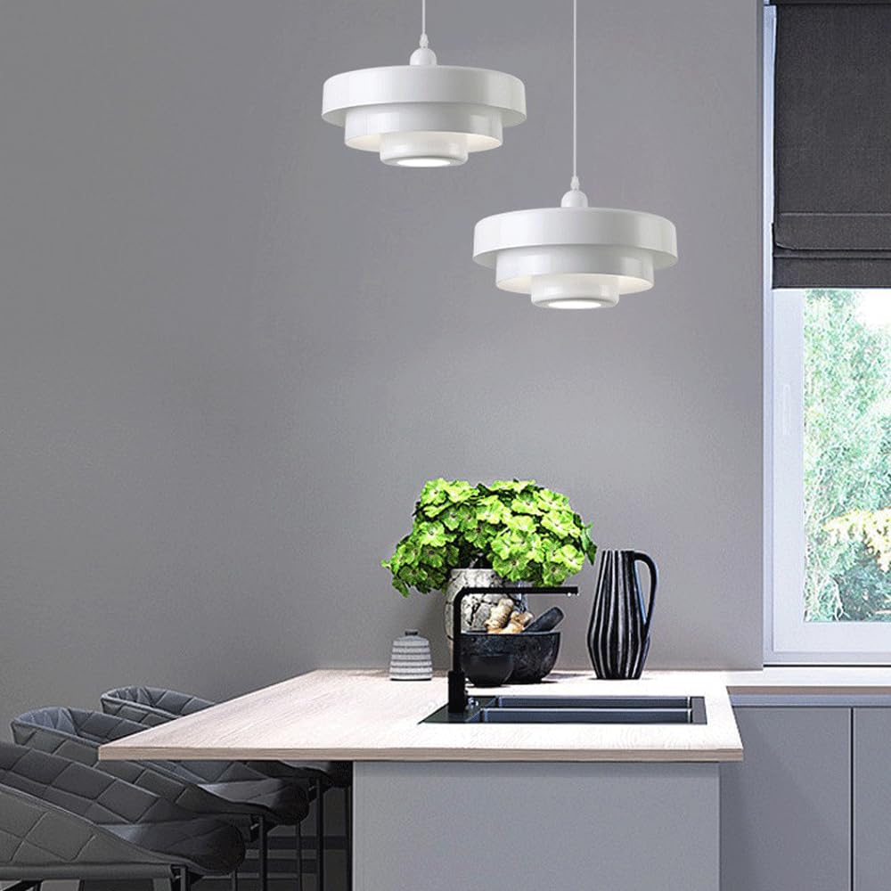 WGFJKI Kolorowy i kreatywny klosz żyrandolowy, metalowa lampa wisząca w stylu amerykańskim, podtynkowe zawieszenie z jedną głowicą, gwint E27, dekoracyjna oprawa do baru na werandzie (pomarańczowy A)