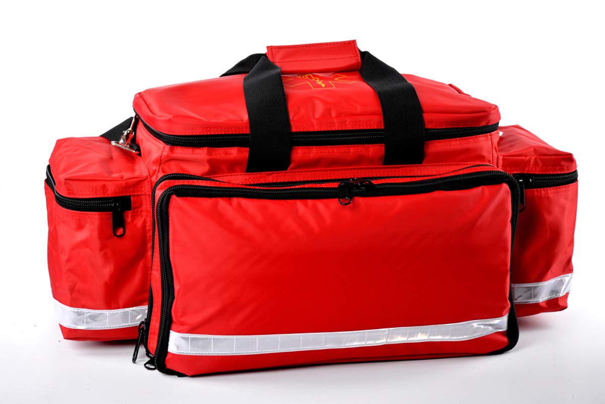 Aurelius Kit de primeros auxilios EMT bolsa de trauma, gran capacidad (más larga)