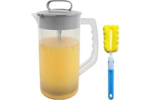 2 Quart Pampered Chef Pitcher with Plunger & Lid