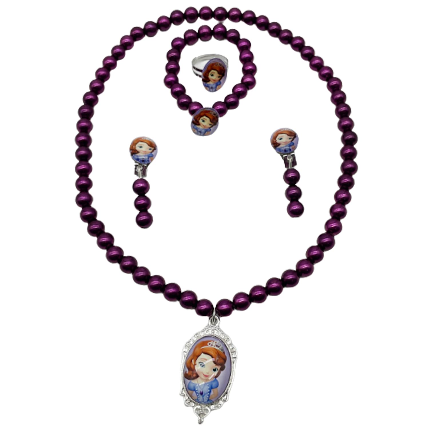 Sygachildrens Cartoon Necklace Spot Jewelry Beads Necklace